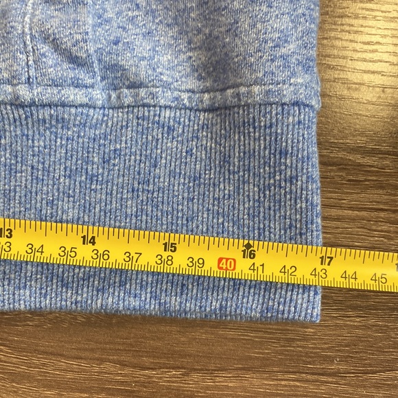 T by Talbots Women Size SP Light Blue Space Dyed Zip up Jacket - Picture 7 of 11